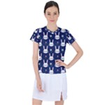 Cute Bunny Pattern, Easter, Koteto Women s Sports Top