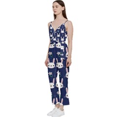 V-Neck Camisole Jumpsuit 