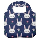 Cute Bunny Pattern, Easter, Koteto Premium Foldable Grocery Recycle Bag