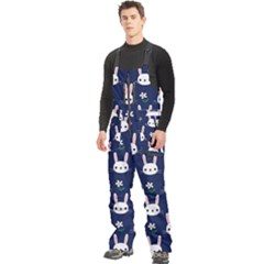 Men s Front Zip Ski And Snowboard Bib Pants 