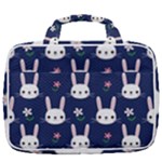 Cute Bunny Pattern, Easter, Koteto Travel Toiletry Bag With Hanging Hook