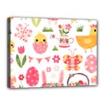 Cute Easter Bunny, Koteto, Animal, Baby Canvas 16  x 12  (Stretched)