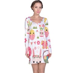 Long Sleeve Nightdress 