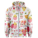 Cute Easter Bunny, Koteto, Animal, Baby Men s Zipper Hoodie