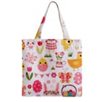 Cute Easter Bunny, Koteto, Animal, Baby Zipper Grocery Tote Bag