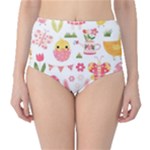 Cute Easter Bunny, Koteto, Animal, Baby Classic High-Waist Bikini Bottoms