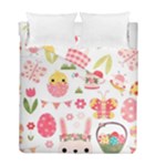 Cute Easter Bunny, Koteto, Animal, Baby Duvet Cover Double Side (Full/ Double Size)