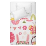 Cute Easter Bunny, Koteto, Animal, Baby Duvet Cover Double Side (Single Size)