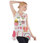 Cute Easter Bunny, Koteto, Animal, Baby Side Drop Tank Tunic