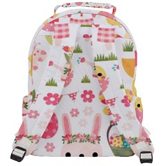 Rounded Multi Pocket Backpack 