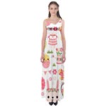 Cute Easter Bunny, Koteto, Animal, Baby Empire Waist Maxi Dress