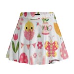 Cute Easter Bunny, Koteto, Animal, Baby Mini Flare Skirt