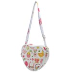 Cute Easter Bunny, Koteto, Animal, Baby Heart Shoulder Bag