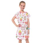 Cute Easter Bunny, Koteto, Animal, Baby Kids  Drop Waist Dress