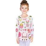 Cute Easter Bunny, Koteto, Animal, Baby Kids  Long Sleeve T-Shirt