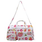 Cute Easter Bunny, Koteto, Animal, Baby Sports Gym Duffle Bag with Shoe Compartment