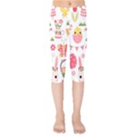 Cute Easter Bunny, Koteto, Animal, Baby Kids  Capri Leggings 