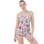 Cute Easter Bunny, Koteto, Animal, Baby Boyleg Tankini Set 