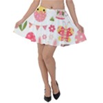 Cute Easter Bunny, Koteto, Animal, Baby Velvet Skater Skirt