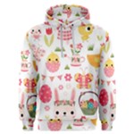 Cute Easter Bunny, Koteto, Animal, Baby Men s Overhead Hoodie