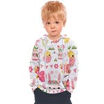 Cute Easter Bunny, Koteto, Animal, Baby Kids  Overhead Hoodie