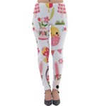 Cute Easter Bunny, Koteto, Animal, Baby Lightweight Velour Leggings