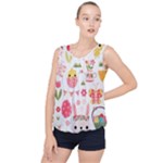 Cute Easter Bunny, Koteto, Animal, Baby Bubble Hem Chiffon Tank Top