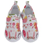 Cute Easter Bunny, Koteto, Animal, Baby Kids  Velcro No Lace Shoes