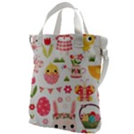 Cute Easter Bunny, Koteto, Animal, Baby Canvas Messenger Bag