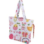 Cute Easter Bunny, Koteto, Animal, Baby Drawstring Tote Bag