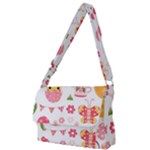 Cute Easter Bunny, Koteto, Animal, Baby Full Print Messenger Bag (S)