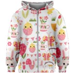 Cute Easter Bunny, Koteto, Animal, Baby Kids  Zipper Hoodie Without Drawstring