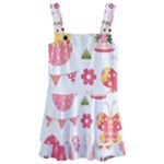 Cute Easter Bunny, Koteto, Animal, Baby Kids  Layered Skirt Swimsuit