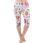 Cute Easter Bunny, Koteto, Animal, Baby Lightweight Velour Cropped Yoga Leggings