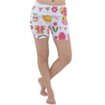 Cute Easter Bunny, Koteto, Animal, Baby Lightweight Velour Yoga Shorts