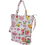 Cute Easter Bunny, Koteto, Animal, Baby Shoulder Tote Bag