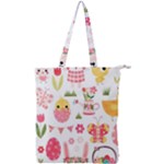 Cute Easter Bunny, Koteto, Animal, Baby Double Zip Up Tote Bag