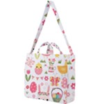 Cute Easter Bunny, Koteto, Animal, Baby Square Shoulder Tote Bag