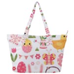 Cute Easter Bunny, Koteto, Animal, Baby Full Print Shoulder Bag