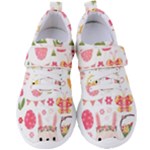 Cute Easter Bunny, Koteto, Animal, Baby Women s Velcro Strap Shoes