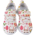 Cute Easter Bunny, Koteto, Animal, Baby Kids  Velcro Strap Shoes