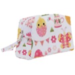 Cute Easter Bunny, Koteto, Animal, Baby Wristlet Pouch Bag (Large)