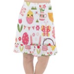 Cute Easter Bunny, Koteto, Animal, Baby Fishtail Chiffon Skirt