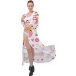 Cute Easter Bunny, Koteto, Animal, Baby Maxi Chiffon Beach Wrap