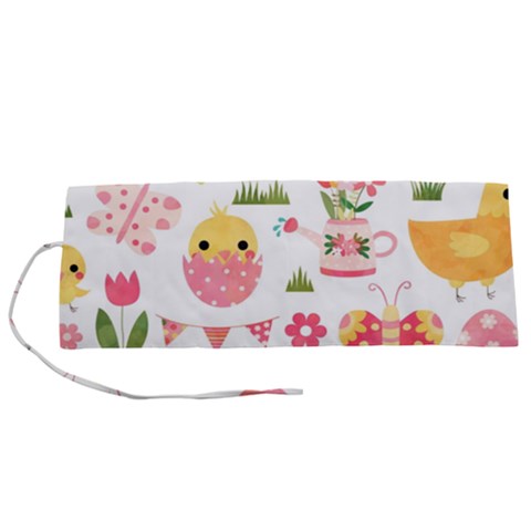 Cute Easter Bunny, Koteto, Animal, Baby Roll Up Canvas Pencil Holder (S) from ArtsNow.com