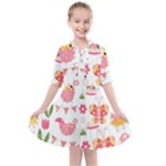 Cute Easter Bunny, Koteto, Animal, Baby Kids  All Frills Chiffon Dress