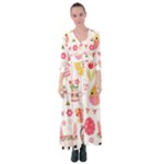 Cute Easter Bunny, Koteto, Animal, Baby Button Up Maxi Dress