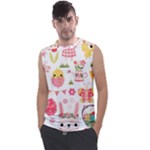 Cute Easter Bunny, Koteto, Animal, Baby Men s Regular Tank Top