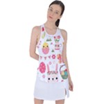 Cute Easter Bunny, Koteto, Animal, Baby Racer Back Mesh Tank Top