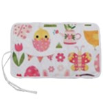 Cute Easter Bunny, Koteto, Animal, Baby Pen Storage Case (M)